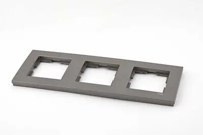 Vıko Novella Antrasit Üçlü Çerçeve