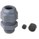 Ortaç PG29 Kapalı Contalı Etanj Tip Kablo Rakoru (Açıkgri,Somunlu) OR0119