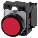 Siemens Plastik Kırmızı Komple Yay Dönüşlü Buton 1NC Sırıus Act