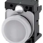 Siemens Plastik Komple Sinyal Lambası Beyaz 230VAC Sirius Act