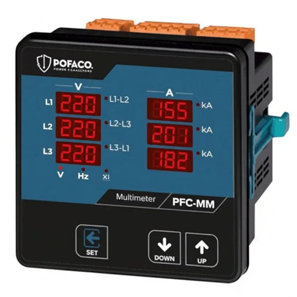 Pofaco - Pfc-mm 96*96 Dijital Multimetre