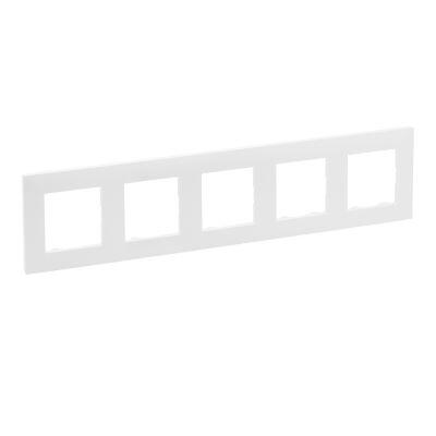 LEGRAND 768175 RAVENTİ BEYAZ BEŞLİ YATAY ÇERÇEVE 3414971105836