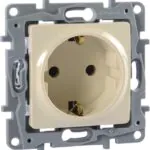 Legrand 768415 Raventi Krem Çocuk Korumalı Topraklı Priz