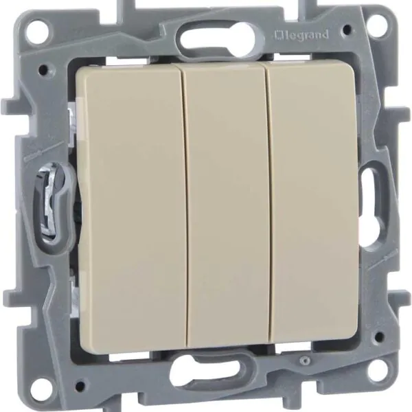Legrand 768406 Raventi Krem Komütatör