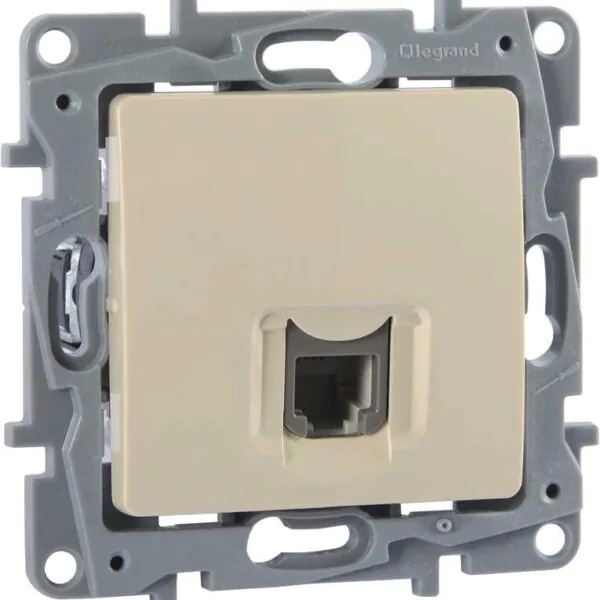 Legrand 768439 Raventi Krem RJ45 CAT6 Utp Data Prizi