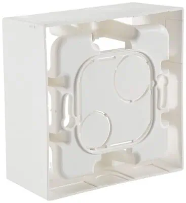 Legrand 768147 Raventi Beyaz Tekli Sıva Üstü Kasa