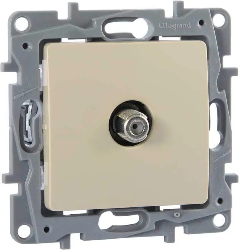 Legrand 768426 Raventi Krem TV Priz Sonlu 10DB Legrand 768426 Raventi Krem TV Priz Sonlu 10DB