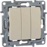 Legrand 768403 Raventi Krem Üçlü Anahtar