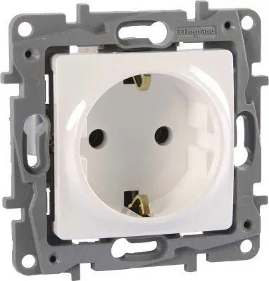 Legrand 767417 Salbei Bej Fransız Standartı Ups Topraklı Priz