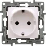 Legrand 767414 Salbei Bej Topraklı Priz