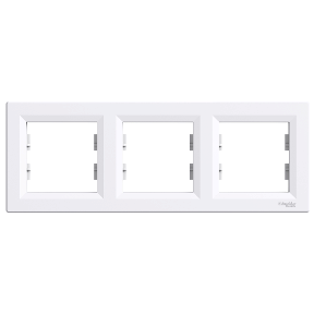 SCHNEIDER ELECTRIC EPH5800321 ASFORA BEYAZ ÜÇLÜ YATAY ÇERÇEVE 3606480527203