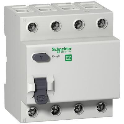 SCHNEIDER ELECTRIC EZ9R63425 4X25A 300MA EASY9 KAÇAK AKIM RÖLESİ 3606480589850
