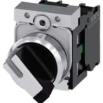 Siemens 0-1 Pozısyonlu Işıklandırılabılır Kalıcı Mandal Buton 1NO/1NC Sırıus Act Metal