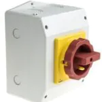 Siemens 63A 22KW 3LD2 Kutulu Pako Şalter IP65 Tahrik Kolu Sarı/kırmızı