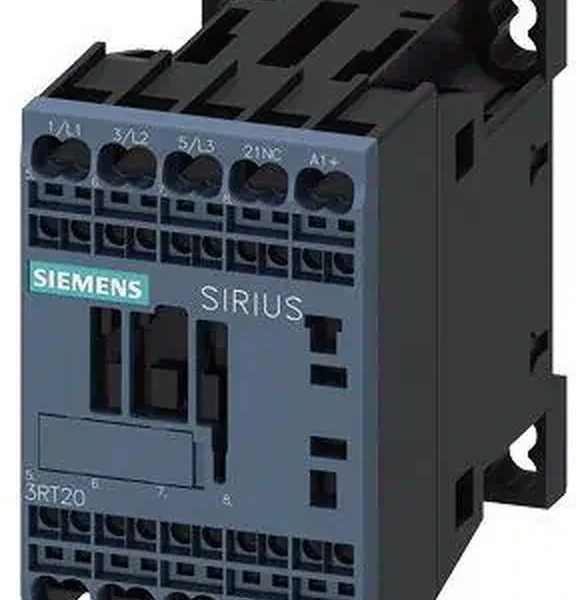 Siemens Contactor AC-3 7.5KW 400V 1NC 24VDC 3-POLE Sz S00 Sprıng-loaded Termınal