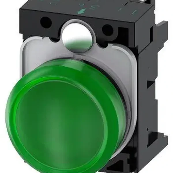 Siemens Yeşil 24VAC/dc Sirius Act Plastik Komple Sinyal Lambası