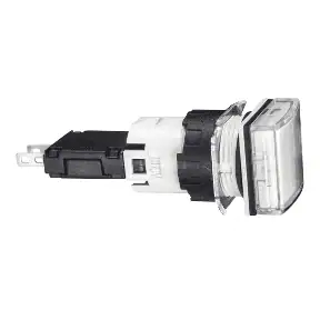 SCHNEIDER ELECTRIC ENTEGRE LED'Lİ KARE BEYAZ EKSİKSİZ PİLOT IŞIĞI 12...24V ÇAP 16 3389110764444