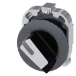 Siemens Mandal Buton Yassı Tip 0-1 Beyaz Mat Metal