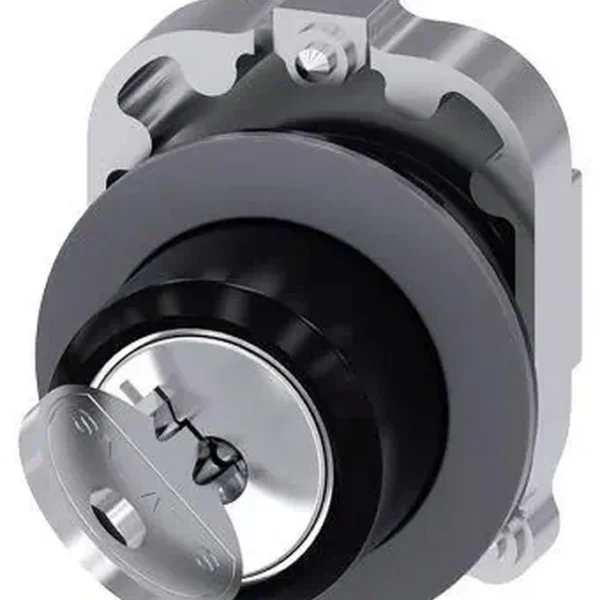 Siemens Sirius Act Mat Metal Yassı Tip 30MM Ronıs 0-1 Pozisyonlu Kilitli Kalıcı Mandal Buton