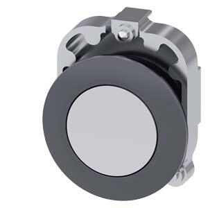 SIEMENS MAT METAL YASSI TİP YAY DÖNÜŞLÜ 30MM BUTON BEYAZ SIRIUS ACT 4011209965676