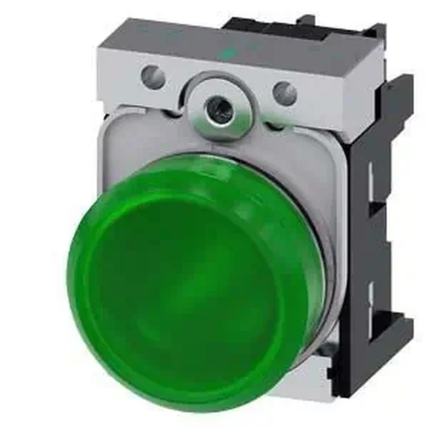 Siemens Metal Komple Sinyal Lambası Yeşil 230VAC Sirius Act