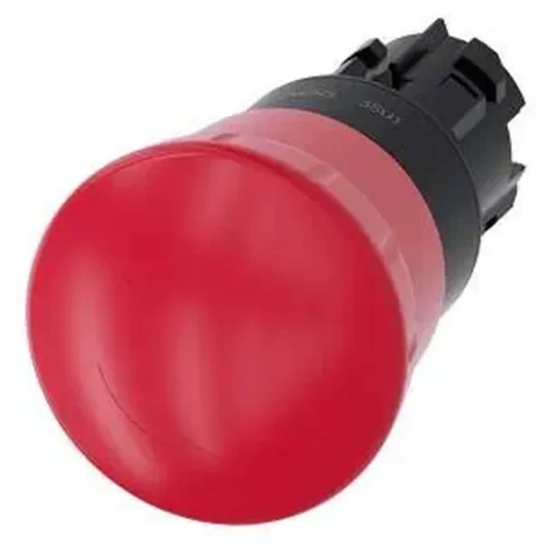 Siemens Plastik Çevir-kur 40MM Acil Stop Mantar Butonlar Sirius Act