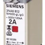 Siemens Nh Bayraklı Sigorta Buşonu BOY000 6A