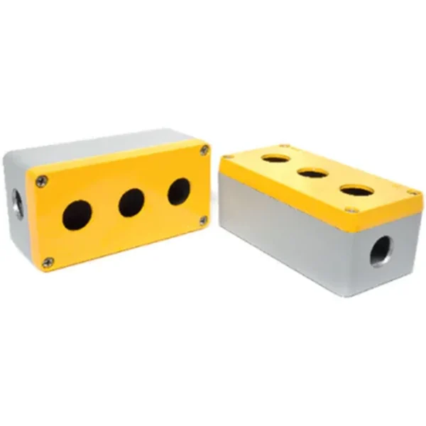 Tp Electric Üçlü Alüminyum Buton Kutusu — Buton Kutuları