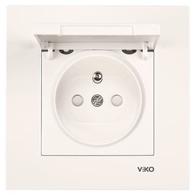 VIKO K/M KREM UPS PRİZ ÇOCUK KORUMALI 8691138056698