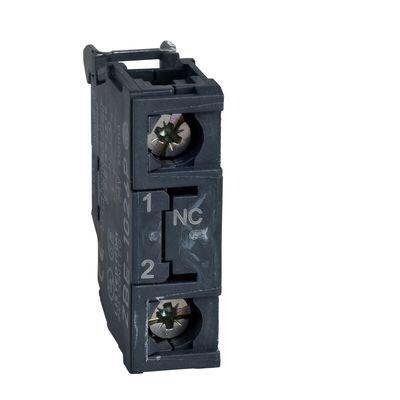 SCHNEIDER ELECTRIC KAFA İÇİN TEK KONTAK BLOĞU ÇAP 22 1NC GEÇMELİ VİDALI KLEMENS TERMİNALİ 3389110177459