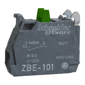 SCHNEIDER ELECTRIC BAŞLIK ÇAP 22 İÇİN TEK KONTAK BLOĞU 1NA VİDA KELEPÇESİ TERMİNALİ 3389110089479