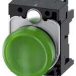 Siemens Yeşil 230VAC Sirius Act Plastik Komple Sinyal Lambası