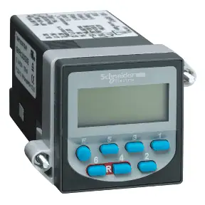 SCHNEIDER ELECTRIC ÖN BELİRLEME ÇOKLU FONKSİYON SAYACI LCD 6 BASAMAKLI EKRAN 230 V AC 3389110739862
