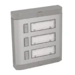 Şark Işıklı Zil Butonları 3'lü Işıklı Alüminyum Zil Butonu