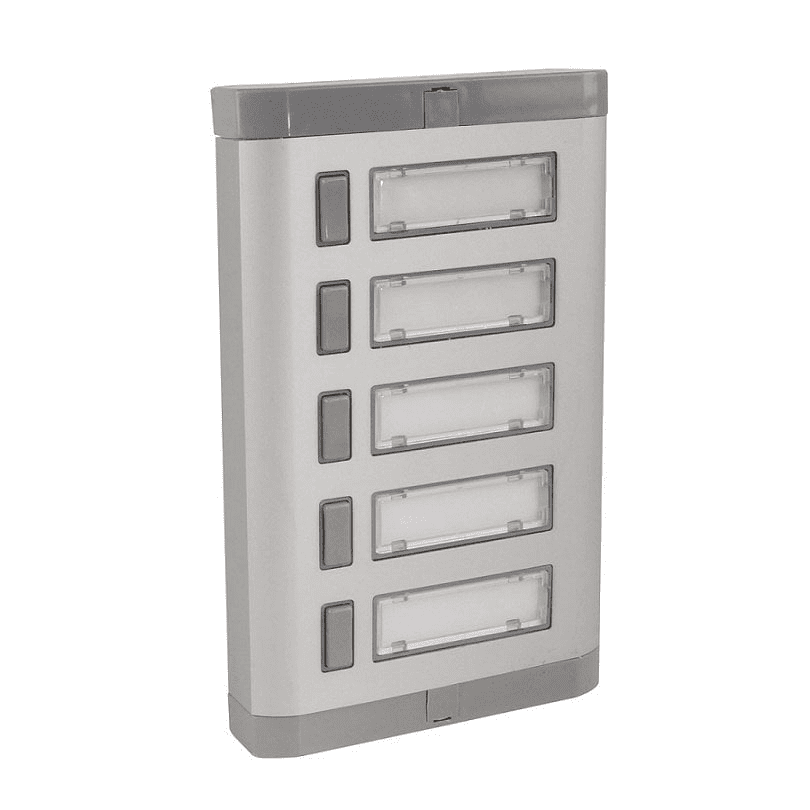 Şark Işıklı Zil Butonları 5'li Işıklı Alüminyum Zil Butonu Şark Işıklı Zil Butonları 5'li Işıklı Alüminyum Zil Butonu