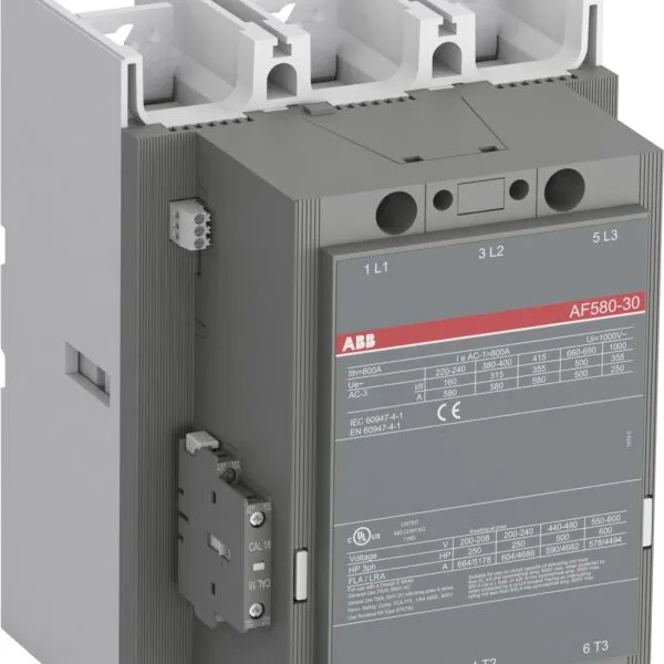 ABB AF580-30-11 100-250VAC/dc 580A 3P Kont. 1NA+1NK