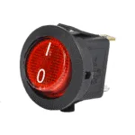 EMAS Anahtar Çap 20MM Siyah Göv.1NO Ter.kır.0-1 Işıklı A71B1K11