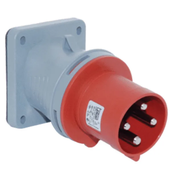 Tp Electric -mak.fişi(Eğik) 4X63A / Ip 44 (100*107)