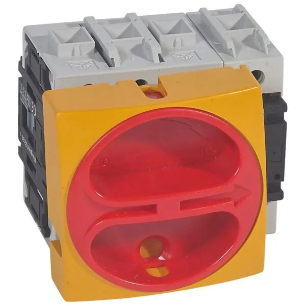 Legrand 022117 Reverso pano kapağına montaj, emniyet şalteri 4P (nötr solda) 100A