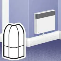 Legrand 033716 35x140 DLPlus süpürgelik kanal dış bükey köşe