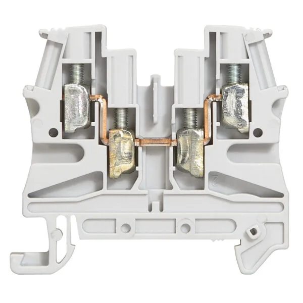 Legrand 037169 Viking3 2giriş/2çıkış vida bağlantı adım 6mm gri Anma kesit 4mm²