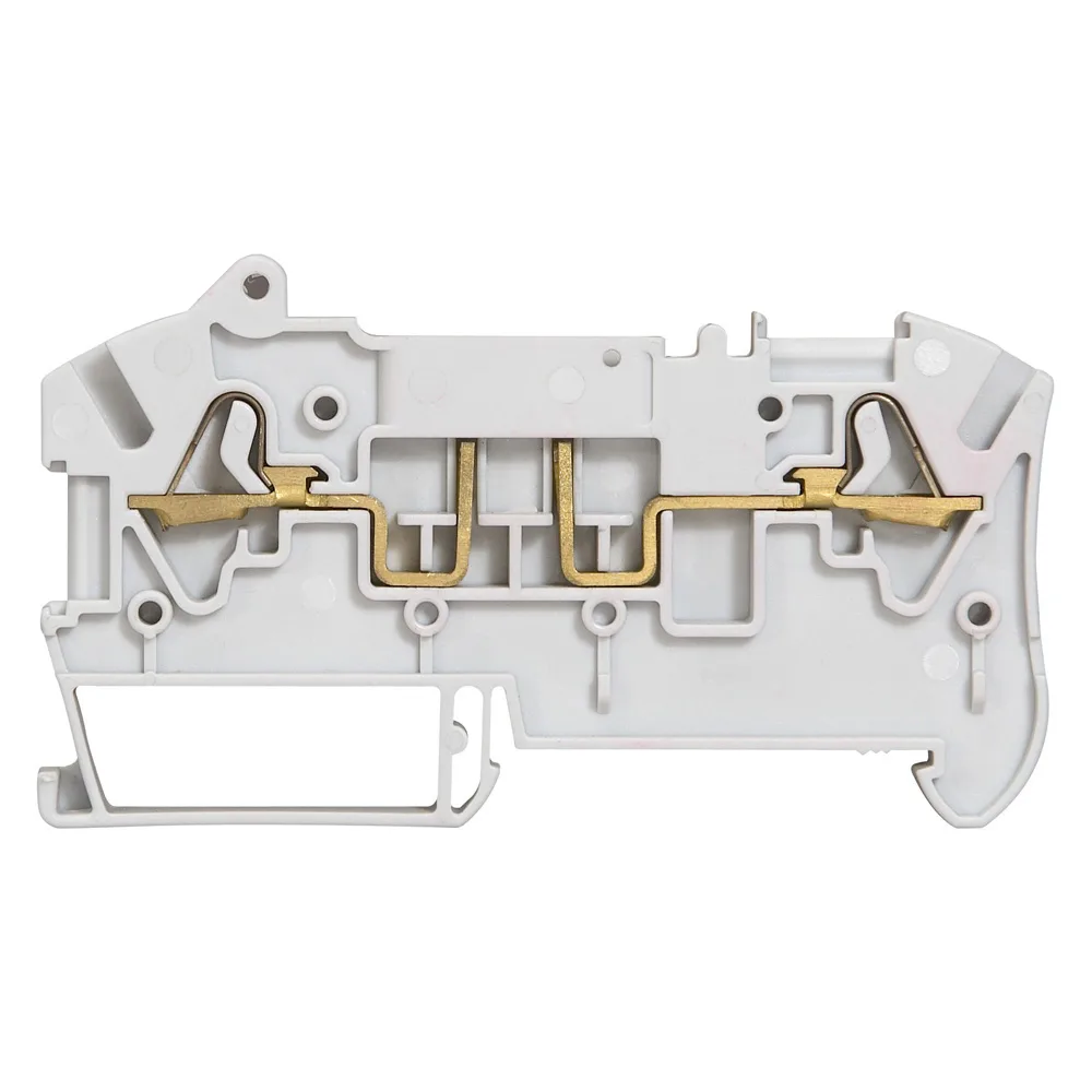 037280-LEGRAND-1000 Legrand 037280 Viking3 ayırma klemens bloğu yaylı bağlantı gri renk adım 6mm