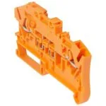 Legrand 037286 Viking3 Minikollu, enerji kesintisi olmayan devre için yaylı bağlantı adım 6mm