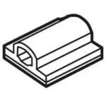 Legrand 037710 Memocab Yapışkanlı işaret tutucular işaretleme boyu: 17,5 mm (7 işaret)