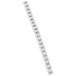 Legrand 038152 CAB 3 41 ile 60 arası hazır rakamlar 0.5 ile 1.5 mm2 kesitli kablo ve klemensde