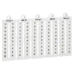 Legrand 039520 Cab 3 Plakalar Rakamlar 1’DEN 100’E