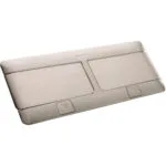 Legrand 054023 8 (2x4) modül Donatılabilir masa veya döşeme altı buat satine çelik renk