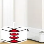 Legrand 075636 50x180mm kaidesiz montaj gulot için Değişken dış köşe 85° ila 120°