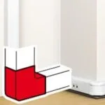 Legrand Sistem Armada 50X80 için 90 Derece Dirsek