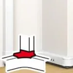 Legrand 075681 Kaidesiz montaj gulot (Kanal) Köşeden geçiş aksesuarı